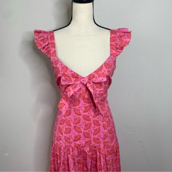 NWT Likely Sherry Orchid Multi A-Line Midi Dress - Picture 9 of 16